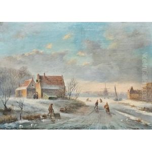 Hollaendische Winterlandschaft