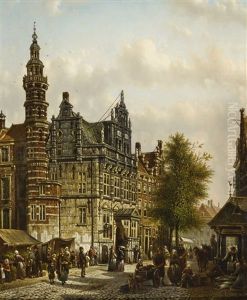 Old City Hall, The Hague by Johannes Franciscus Spohler