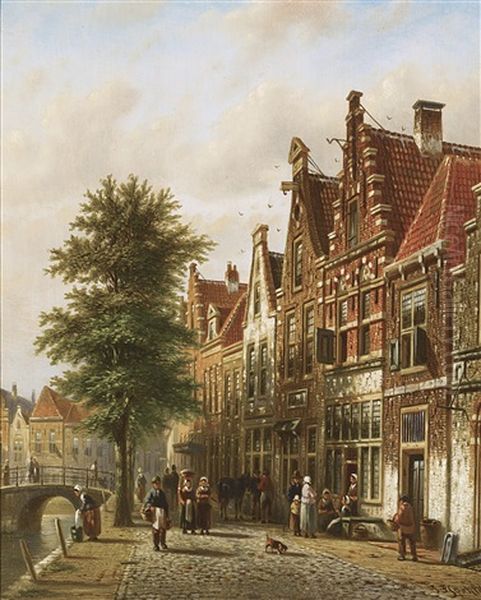 The Grachten, Amsterdam (pair) - view 1