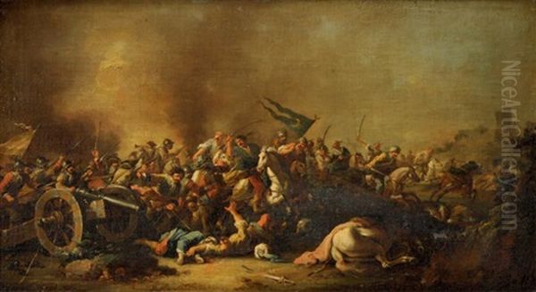 Choc De Cavalerie Contre Les Turcs - view 1