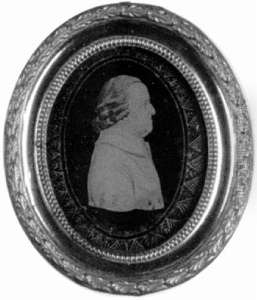 A Gentleman Wearing Frock Coat And Long Bob Wig - view 1