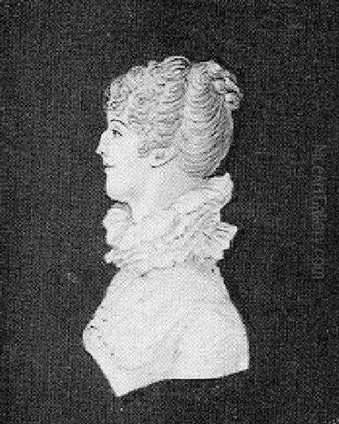 A Lady In Dress With Ruff Collar - view 1