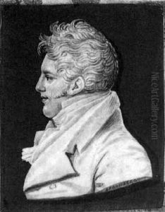 A Gentleman In Jacket, Waistcoat And Frilled Shirt