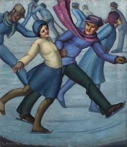 The Skaters by Ethel Spowers