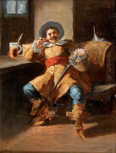 Le Mousquetaire by Alfons Spring