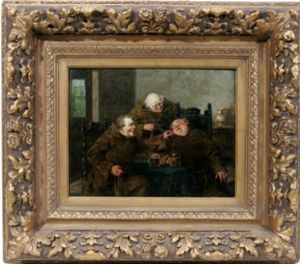 Monks by Alfons Spring