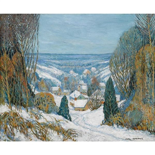 Snowy Town - view 1