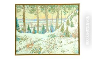 Winter Landscape by Carl Springer
