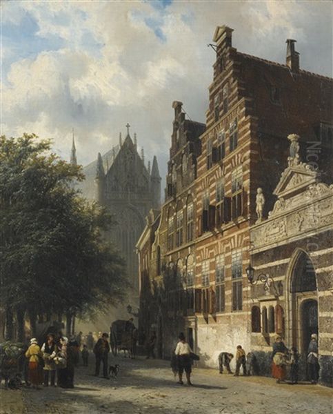 The Kerkgracht In Leiden - view 1