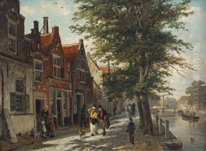 A View Of The Brouwersgracht, Haarlem