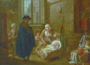 Den Nyfodde Beundras by Philippe Lambert Joseph Spruyt