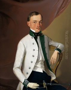 Oberleutnant Eines Kk Ungar. Infanterieregiments by Alois Spulak