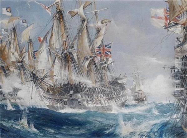A Naval Battle - view 1