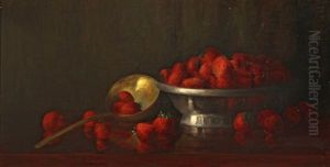 Still Life With Strawberries by Susan Sroufe