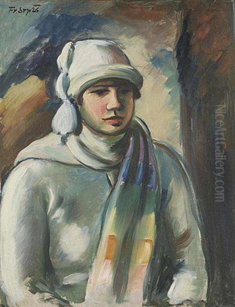 A Girl In A White Cap - view 1