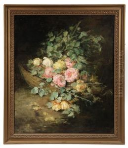 Spilled Rose Basket