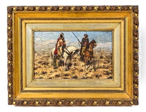 Two Bedouin Riders - view 1