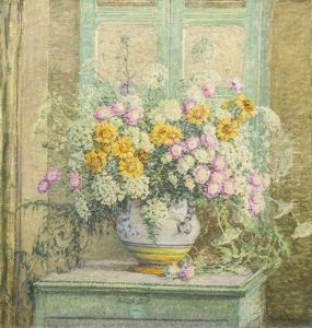 Vase Of Flowers by Anna Lee Stacey