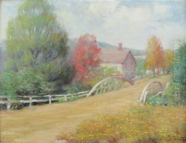 Country Road With Bridge - view 1