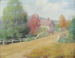 Country Road With Bridge by Anna Lee Stacey