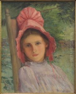 Girl In Red Bonnet