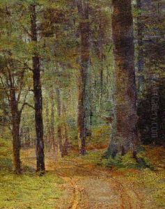 Woodland Interior by John Franklin Stacey