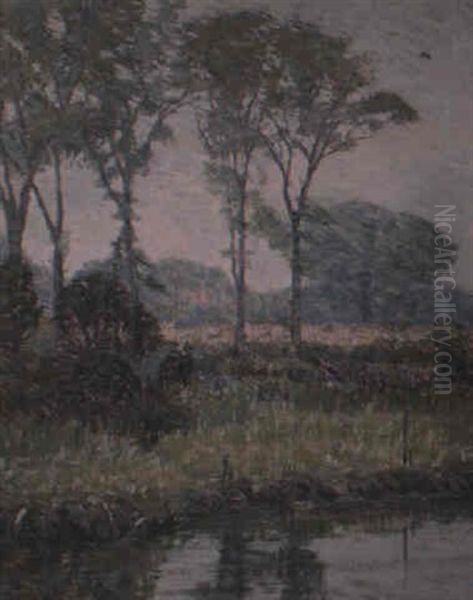 Landscape With Pond - view 1