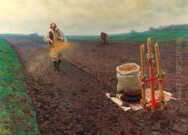 The First Sowing - view 1