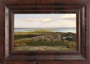 Coastal Landscape, Possibly The Brewster Flats by William Corning Stacy
