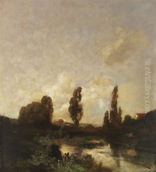 Mooslandschaft Mit Gehoften (voralpenland) - view 1