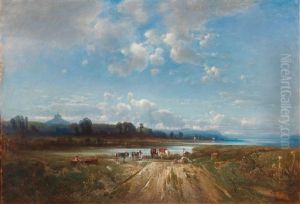 View From The Banks Of The Danube To The Rotunde