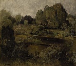 Sommerliche Flusslandschaft