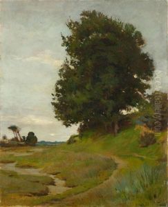 Moorlandschaft by Adolf (Johann) Staebli