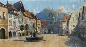 View From A Southern European City by Fritz Staehr-Olsen