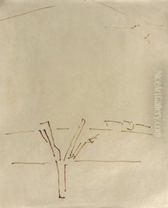 Fiesole, 1953 by Nicolas De Stael