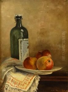 Still Life With Apples by Constantin Daniel Stahi