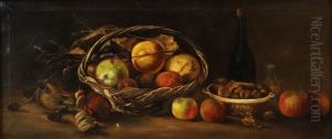 Still Life With Fruit by Constantin Daniel Stahi