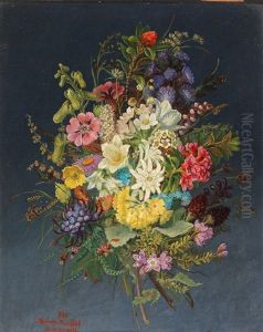 Flower Piece by Anna Stainer-Knittel