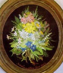 Alpenblumenstilleben by Anna Stainer-Knittel