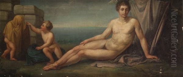 Mercurio Con Putti - view 1