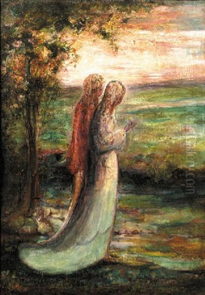 A Dreamy Couple At Dusk - view 1