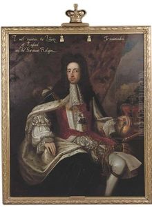 Portrait Of William Iii In Coronation Robes