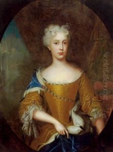 Bildnis Der Erzherzogin Maria Anna Im Alter Von Elf Jahren by Franz van Stampart