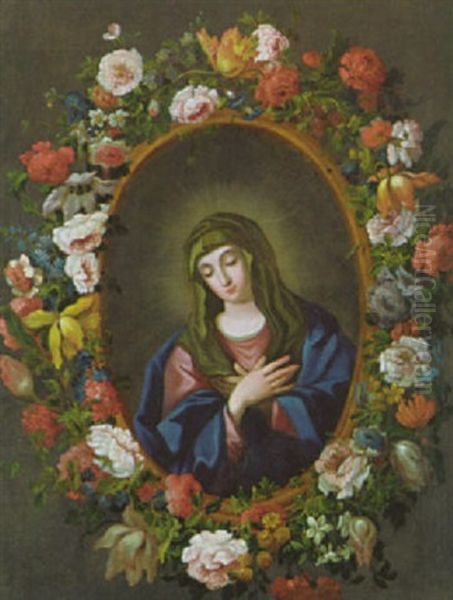 Madonna Mit Blutenkranz - view 1