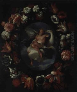Blumengirlande Mit Leda by Niccolo Stanchi