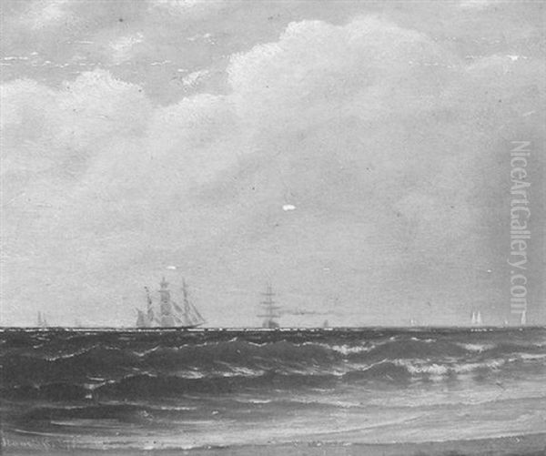 Sailing Vessels On The Horizon - view 1