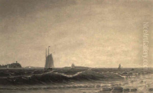 Ships Off Castle Rock - view 1