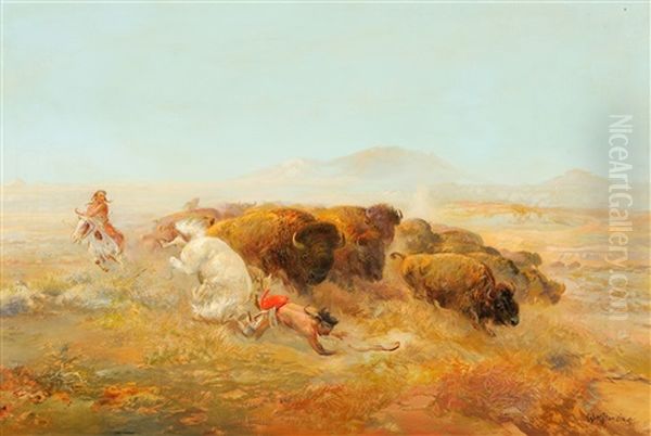Buffalo Hunt - view 1