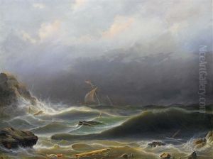 Der Schiffbruch by Bernhard Stange