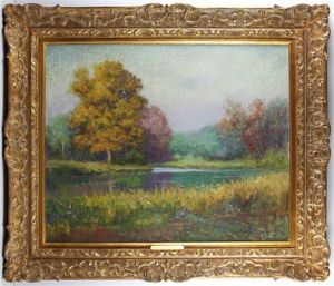 Summer At The Lake by Emile Stange